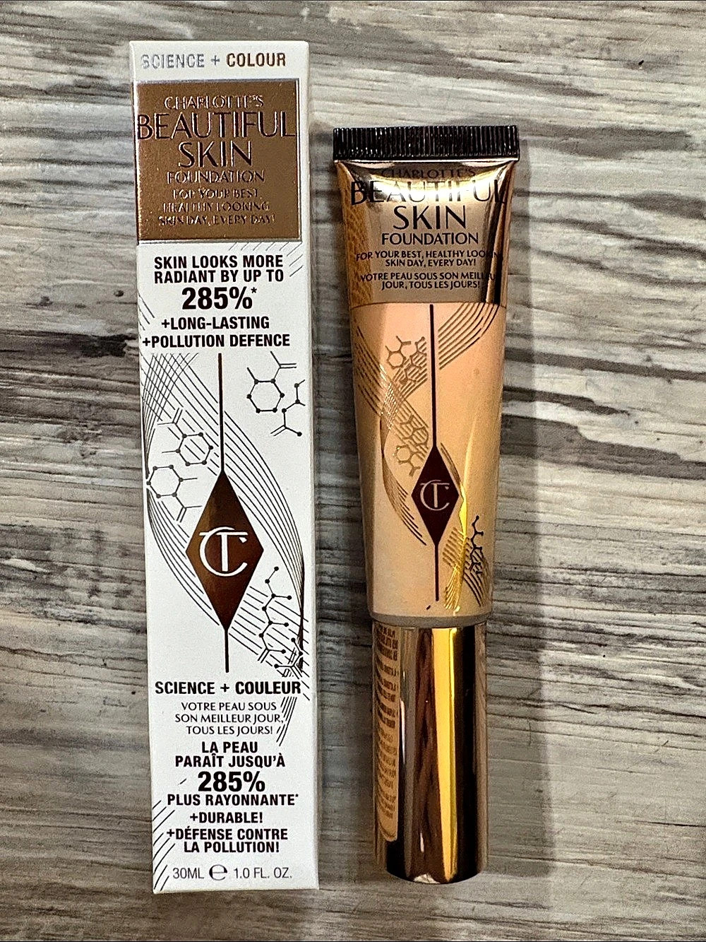 Charlotte Tilbury Beautiful Skin Foundation Shade 5 Neutral Foundation NWT